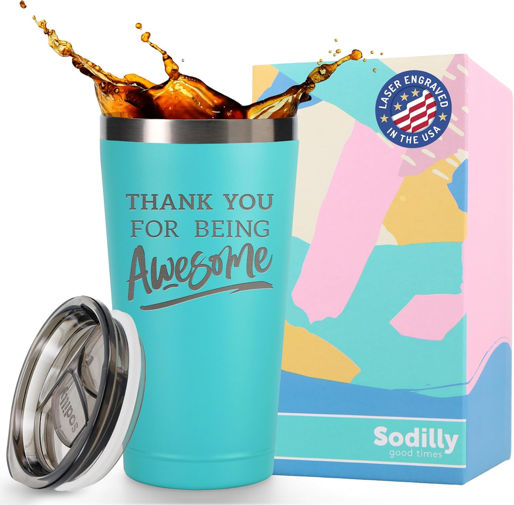Mint Tumbler - Employee Appreciation Tumbler - Stainless Steel Insulated Tumbler