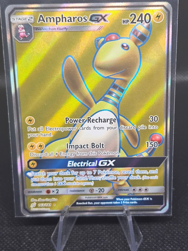 Ampharos GX  163 Team Up