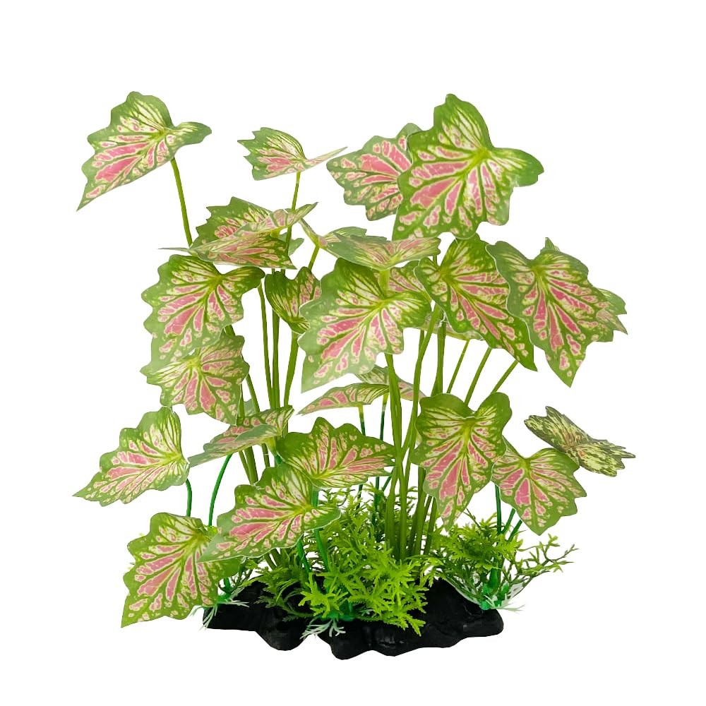 Colorful Plastic Aquarium Plants for Fish Tank Decoration