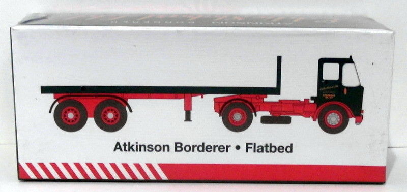 Atlas 1/76 Scale Atkinson Borderer Flatbed Truck Eddie Stobart Ltd Model
