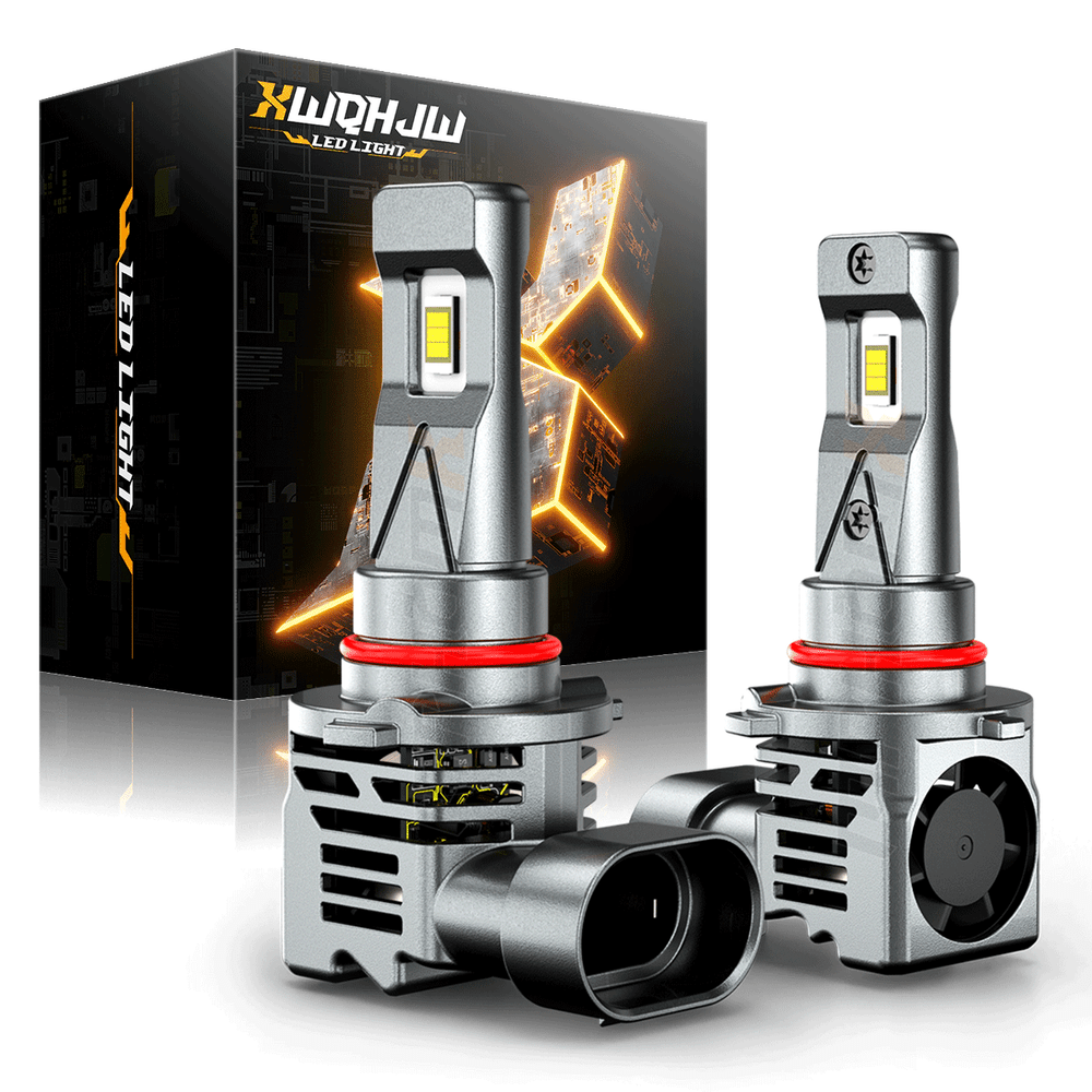 2 Pack 9005 LED Headlight Bulbs 6000K Cool White High Beam Super Bright Conversion Kit  