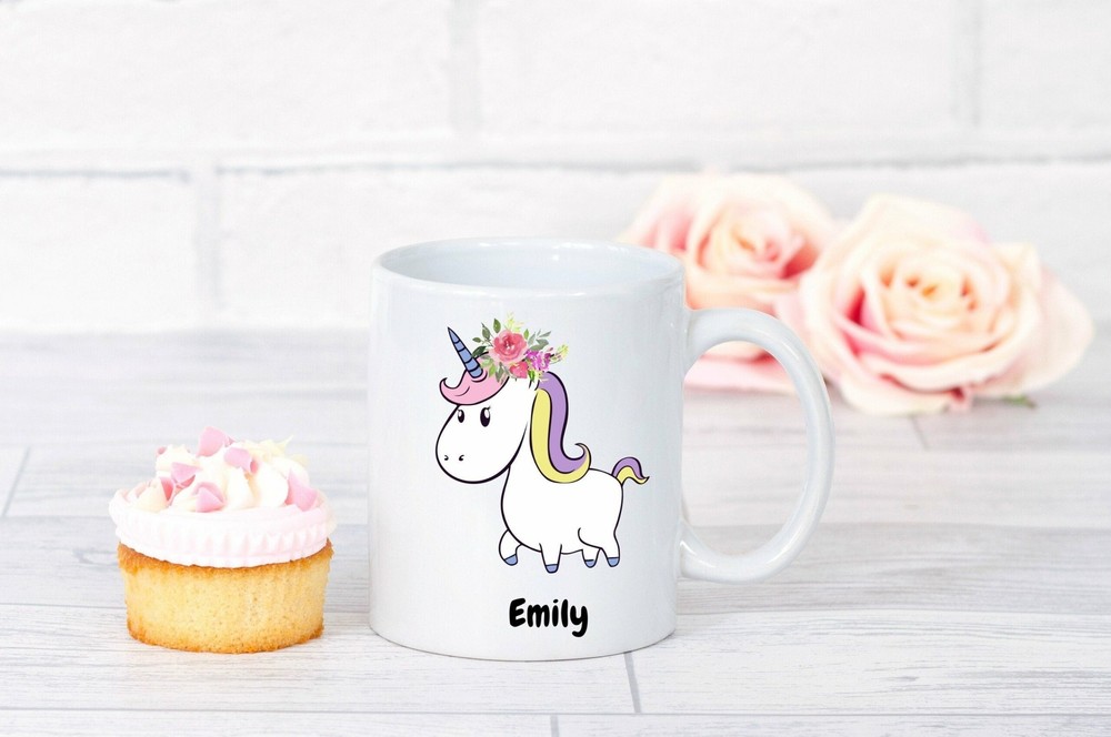 Custom Unicorn Mug Personalized Unicorn Name Mug