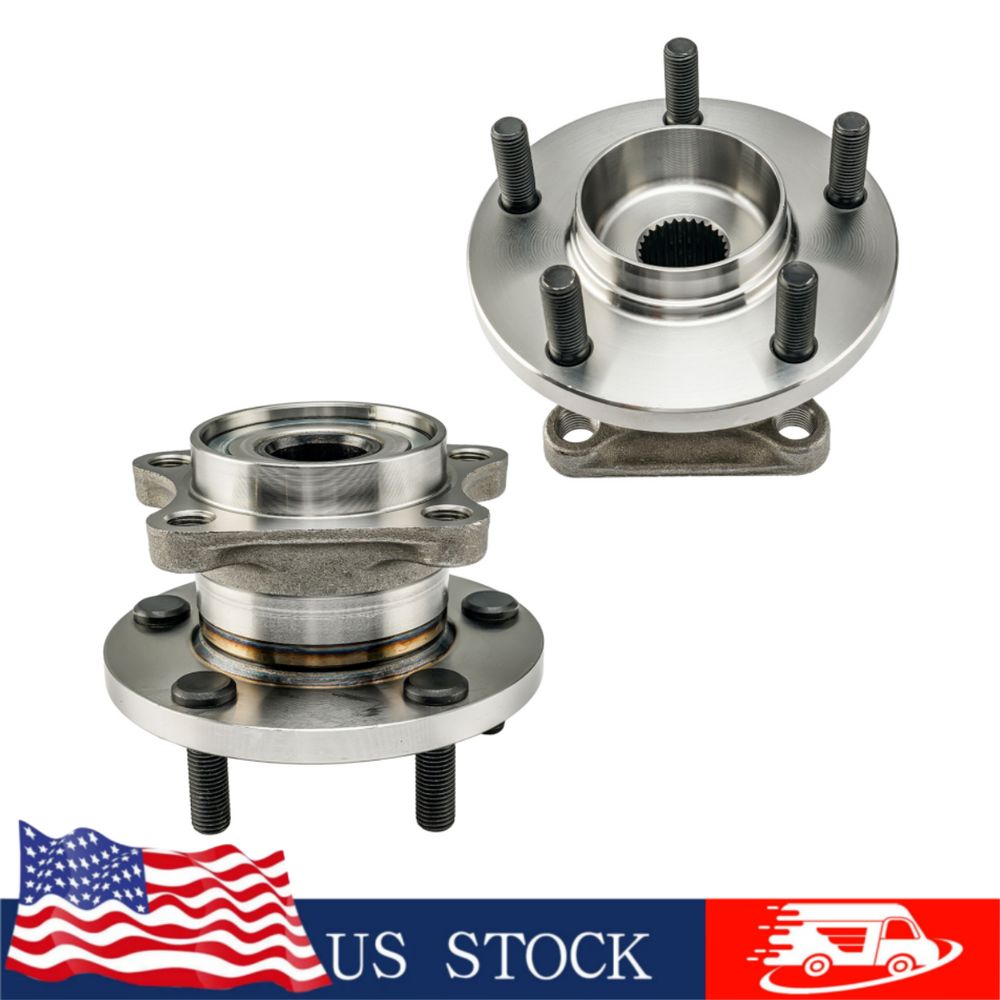 Pair Rear Wheel Bearing & Hubs Assembly for 2007 2008 2009 - 2015 Mazda CX-9 AWD