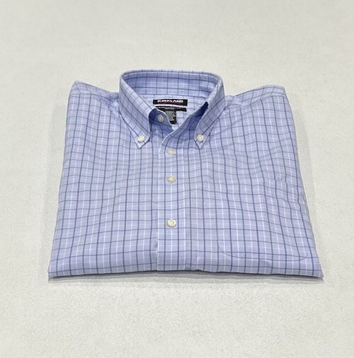 Kirkland Men's Traditional Fit Non-Iron Dress Shirt, Multicolor, 16.5-32/33