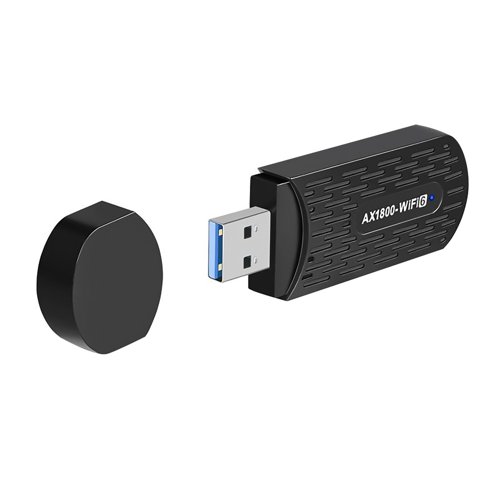 AX1800 WiFi 6 USB Adapter Dual Band 2.4G 5G for Windows 10 11 High-Speed