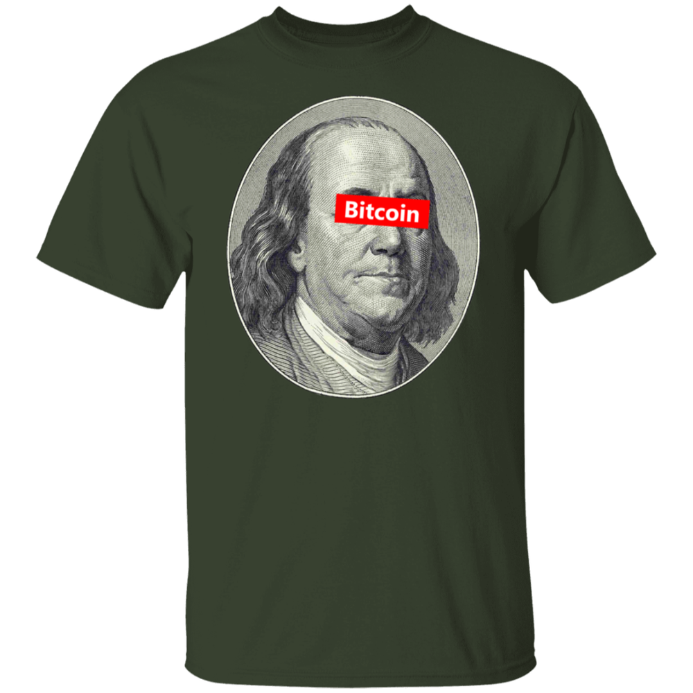 Bitcoin BTC Crypto Cryptocurrency Altcoin HODL Forest T-Shirt UPC37-image