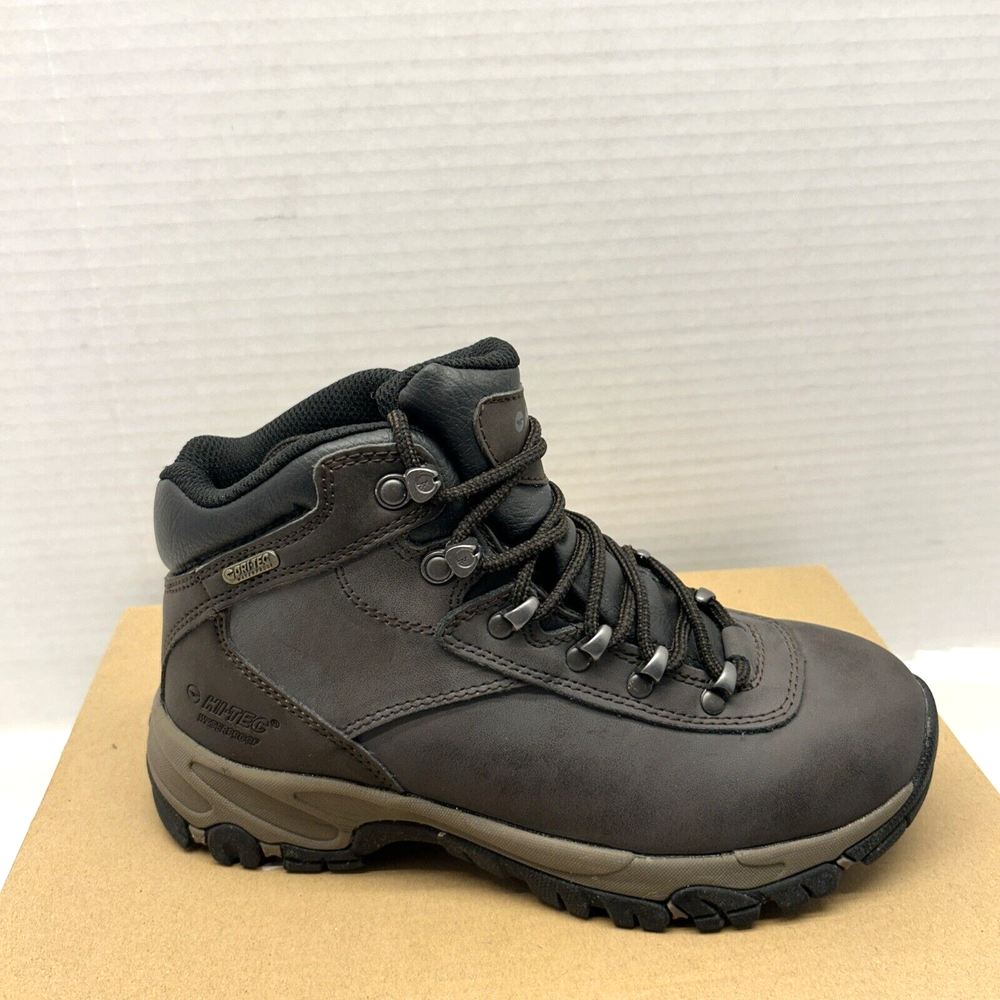 HiTec Altitude VI Womens Waterproof Hiking Boots Brown Size 5 Trail Outdoor