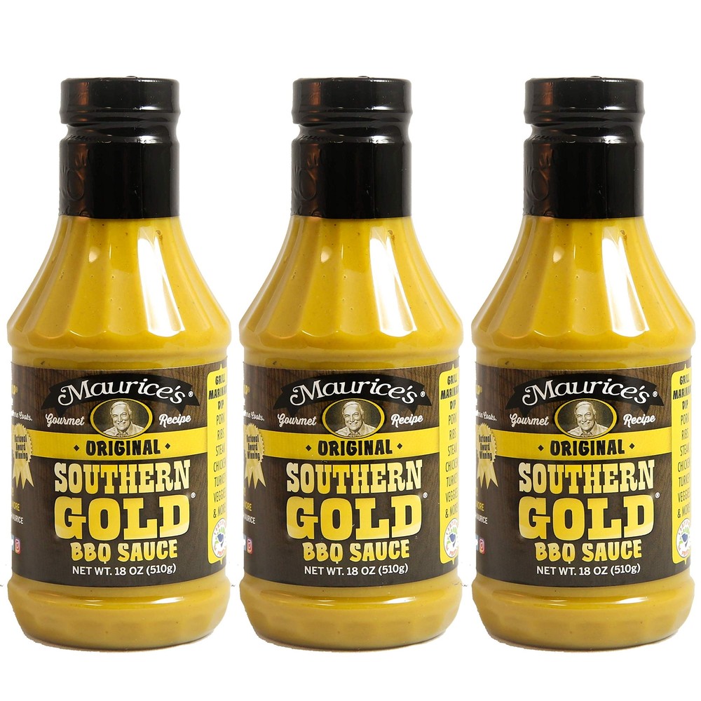 Southern Gold Original BBQ Sauce 18 oz Pack of 3