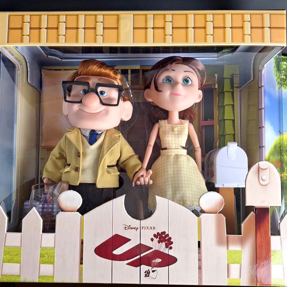Disney Ellie and Carl Doll Set – Up 15th Anniversary – Limited Edition