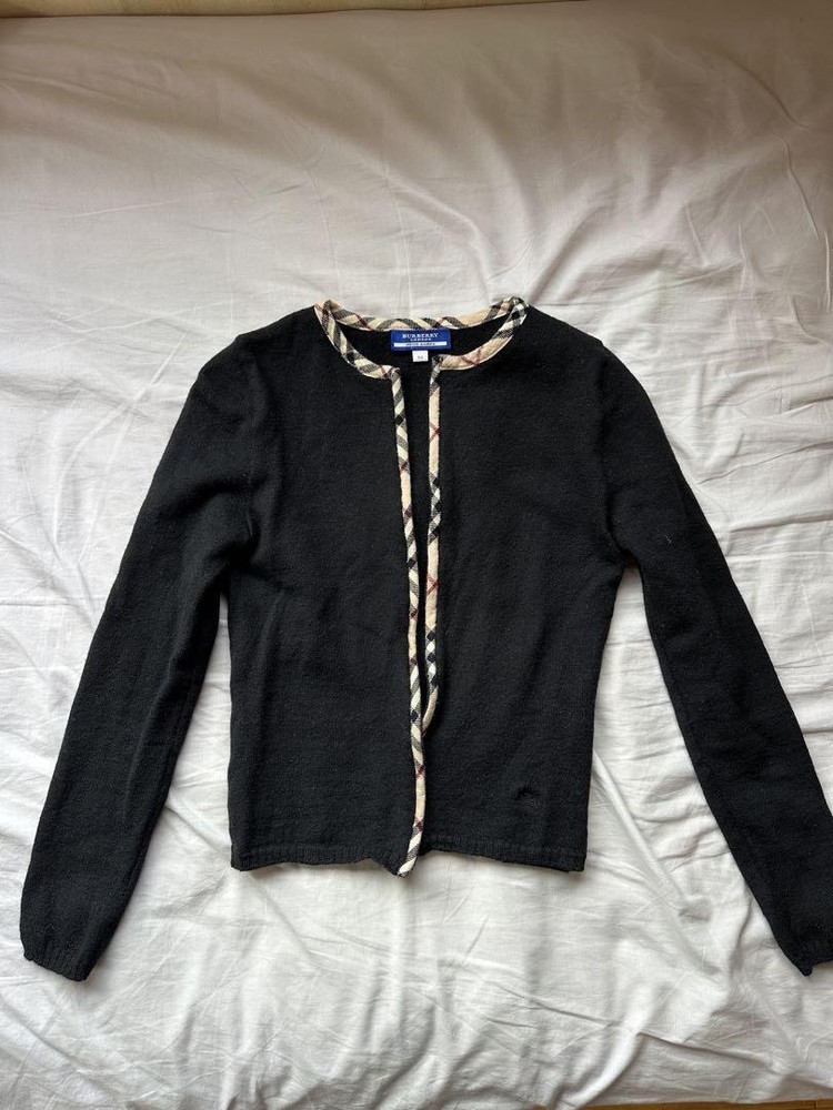 Burberry Blue Label Knit Cardigan, Warm Autumn, Used Once, Great Condition