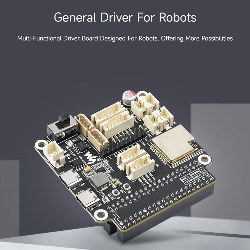 Robot Universal Driver Development Board ESP32-WROOM-32 Raspberry Pi Motherboard