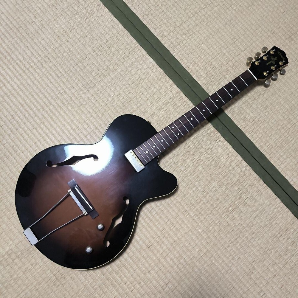 1997 Yamaha AEX500 Vintage Electric Acoustic Hollow Body Guitar