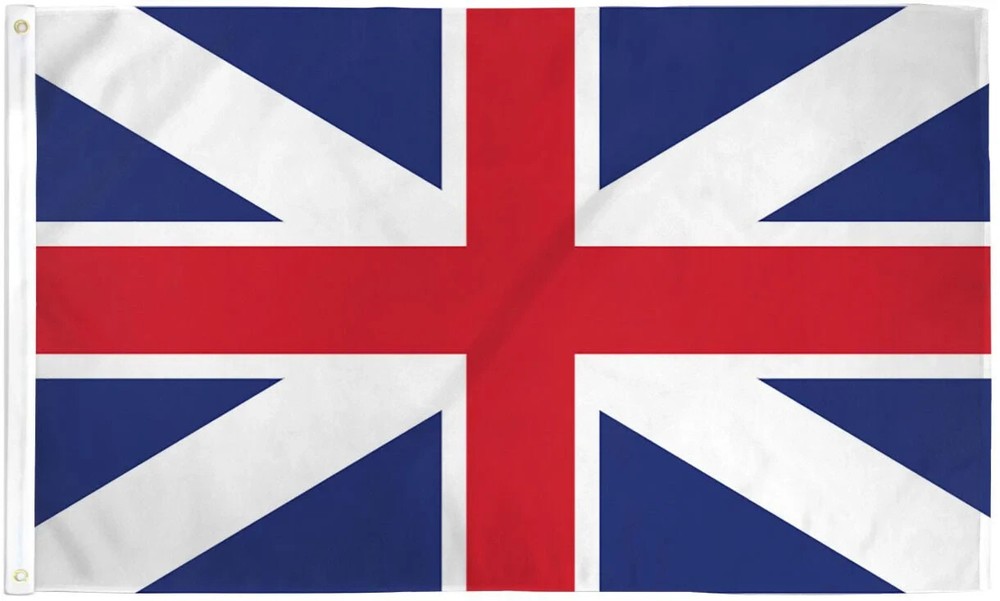 3x5ft British Crown Union Jack Colonial Historical Polyester Flag