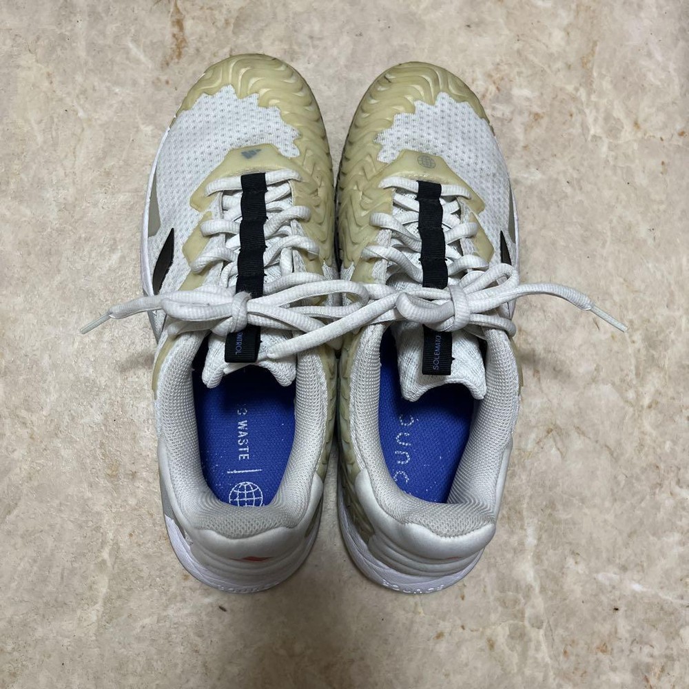 Men 8.5US Solematch Control Tennis Shoes White