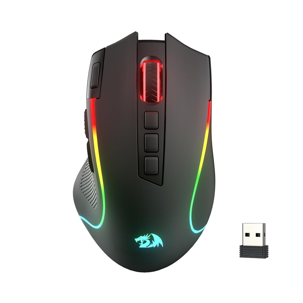 Redragon M612 PRO RGB Gaming Mouse 8000 DPI Wired Wireless Optical Gamer Mouse