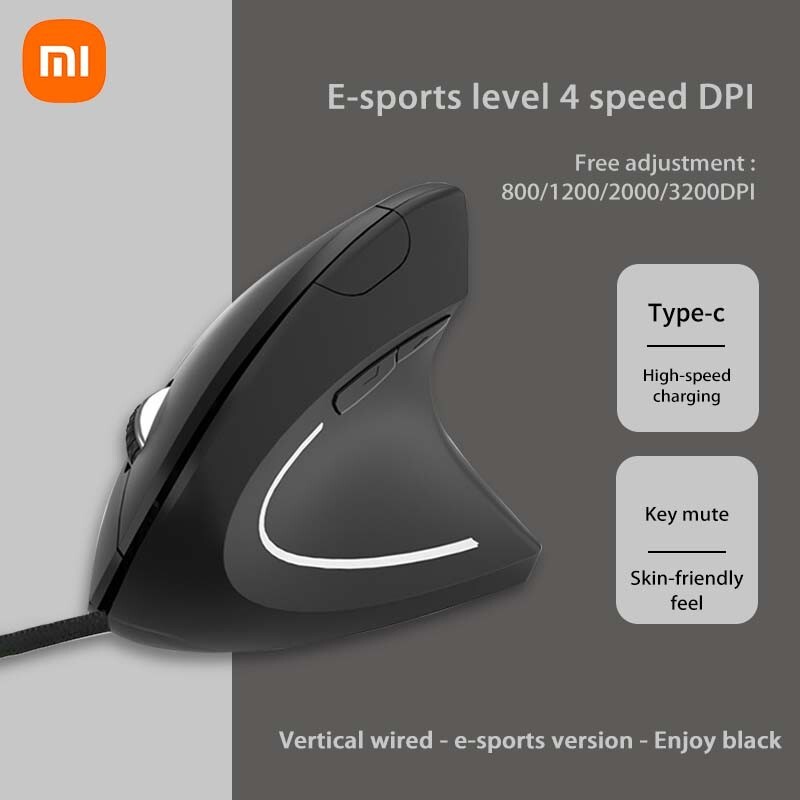 Ergonomic Wireless Vertical Mouse for Comfortable Use