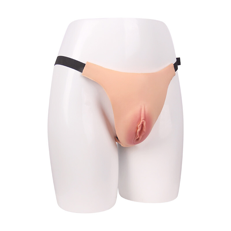 Full Silicone Panty Realistic Vagina Underwear men Transgender Cross Dresser Toy