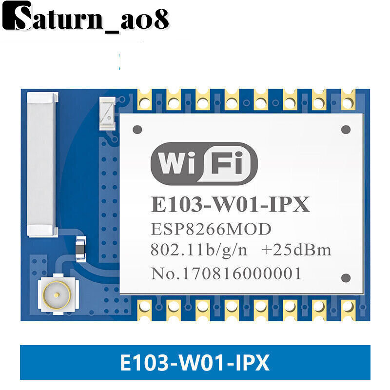 IoT ESP8266 Wireless UART-Wifi Module Transceiver 2.4ghz 20dBm WLAN E103-W01-IPX-image