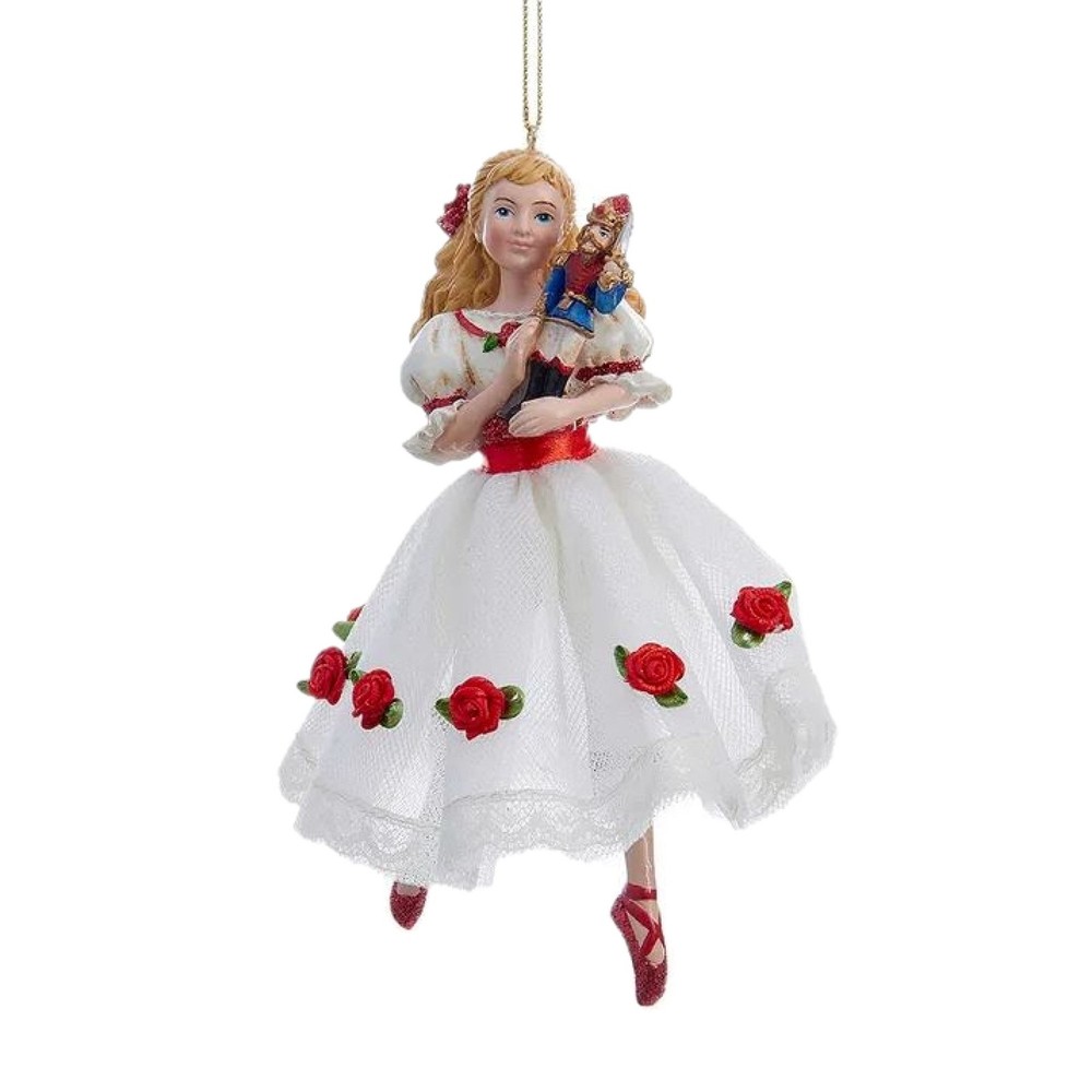 Kurt S. Adler Resin Ornament for Christmas Tree, Clara 