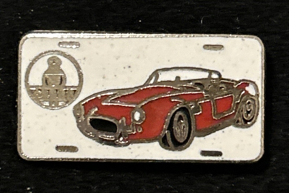 Vtg Ford COBRA Enamel PIN for lapel/ Hat Pin license plate advertising RARE