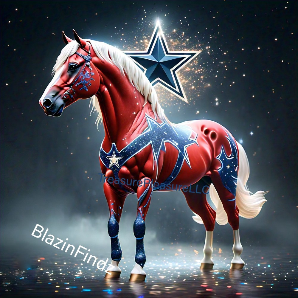 Magical Cowboy Land Horses Desktop Wallpaper Digital Image  