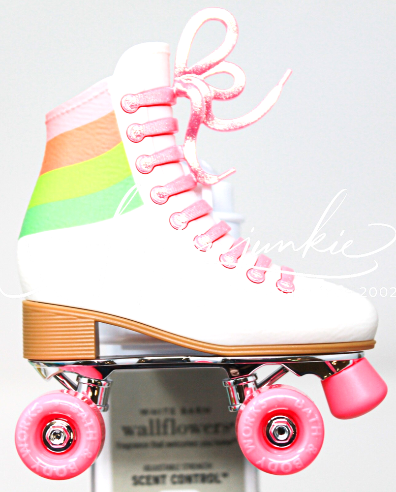 Bath & Body Works Wallflower Plug Diffuser Rainbow Rollerskate Scent Control New