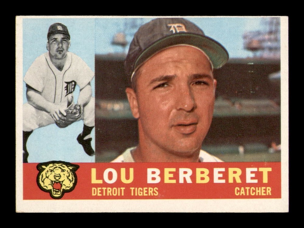 1960 Topps Lou Berberet EX-MT Baseball Card OBGcards Set Break #6