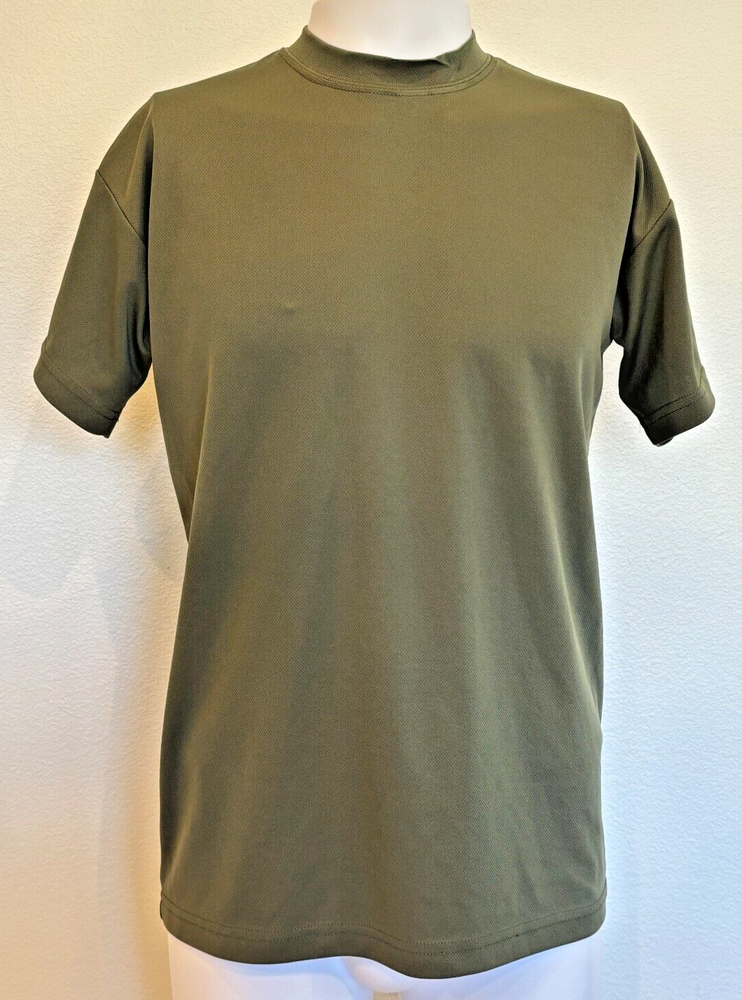 Dri Duke USMC Approved Moisture Control Short Sleeve Shirt Men’s Small Green