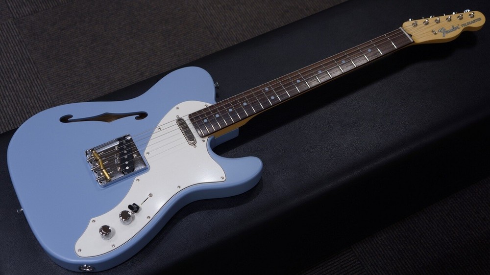 Fender Made in Japan Limited Kusumi Color Telecaster Thinline Rosewood Fingerb