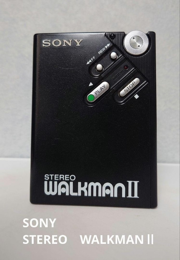 Vintage Sony Walkman II WM-2 Cassette Player For Parts Non-Working