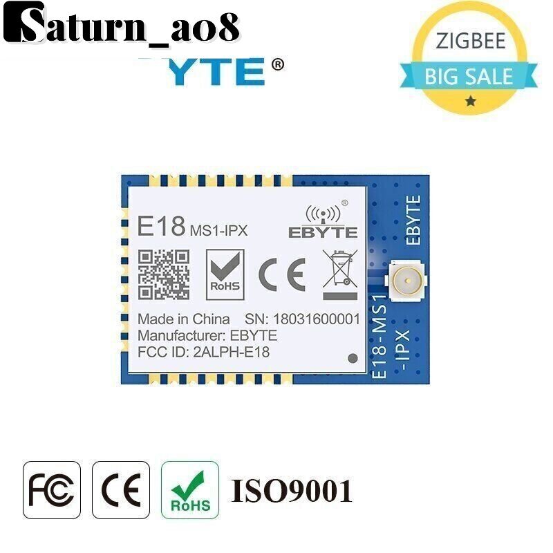 Zigbee IO CC2530 2.4GHz 2.5mW IPX Antenna IoT Wireless Transceiver RF Module