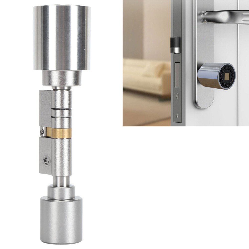 Smart Cylinder Lock with Remote & App Control for Keyless Entry