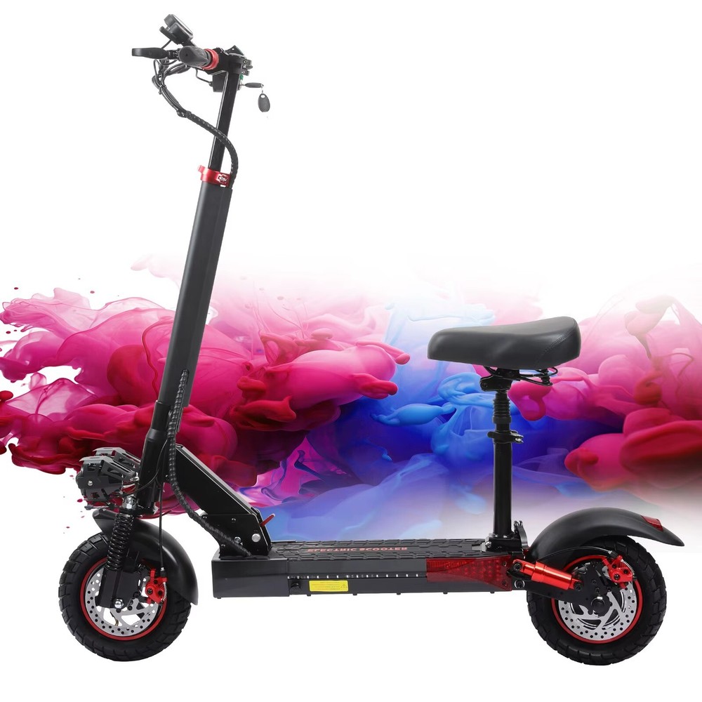 800W 48V Off-Road Folding E-Scooter J01 Aluminum Alloy