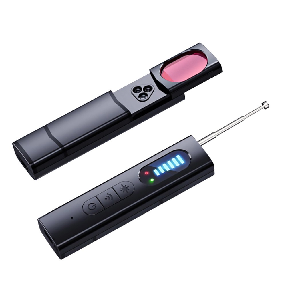 1Pc Lightweight Anti-Spy RF Detector for GSM Audio Bugs & Signal Tracking