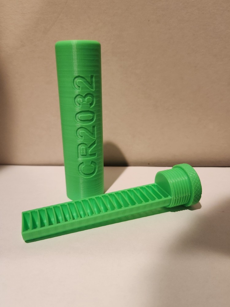 CR2032 Battery Case | Battery Storage, Holder, Dispenser - Holds Up To 20 Cells