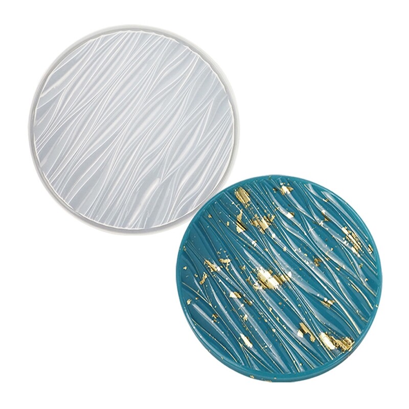 DIY Large Resin Tray Tea Plate Silicone Mold Crafting Kit