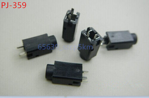 20Pcs 3.5mm Female Audio Connector 3 Pin DIP Headphone Jack Socket PJ-359/ #F22