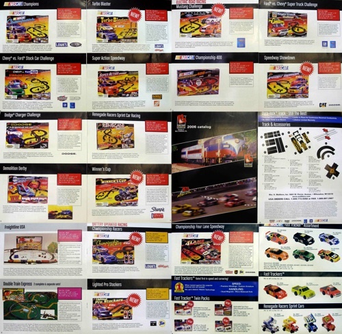 2006 LIFE-LIKE 20pg Slot Car, Accessory & Train Catalog