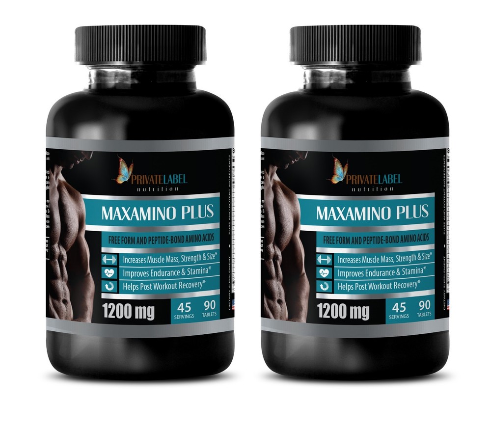 Supports Workout - MAXAMINO PLUS 1200 - Bodybuilding Sport Supplement 2B 180 Tab