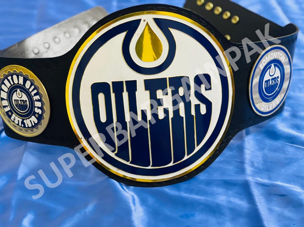 Edmonton Team Oilers Ice Hockey Championship Belt Adult size