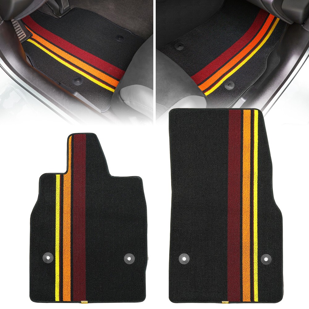 Car Floor Mats Floor Carpet Fit for Corvette C8 Z51 Z06 Stingray Coupe 2020-2024