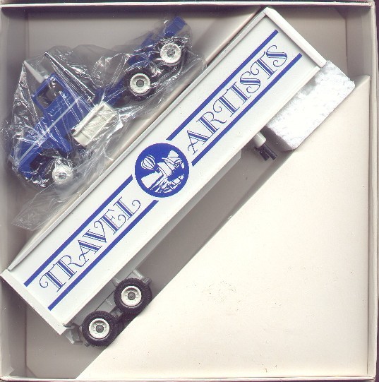 Vintage 1988 Winross Travel Artists Lancaster PA Truck