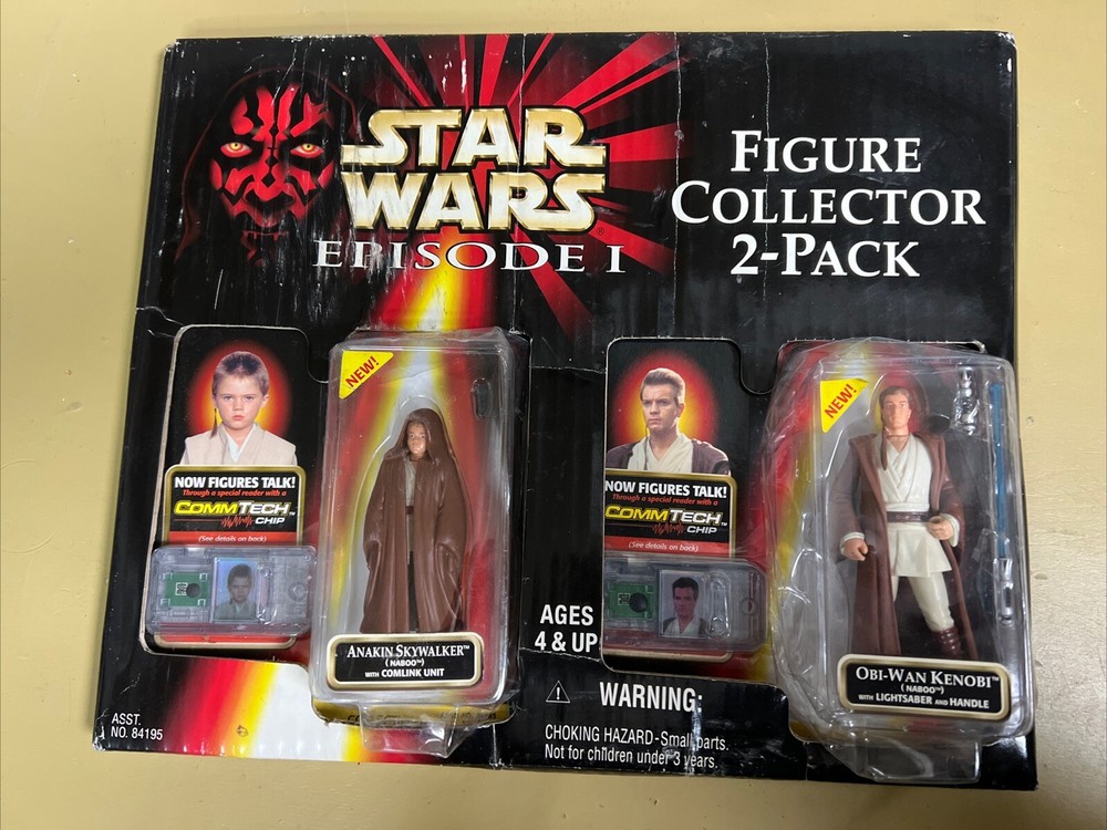 Star Wars Episode 1 Figure Collector 2-Pack ANAKIN SKYWALKER OBI-WAN Kenobi