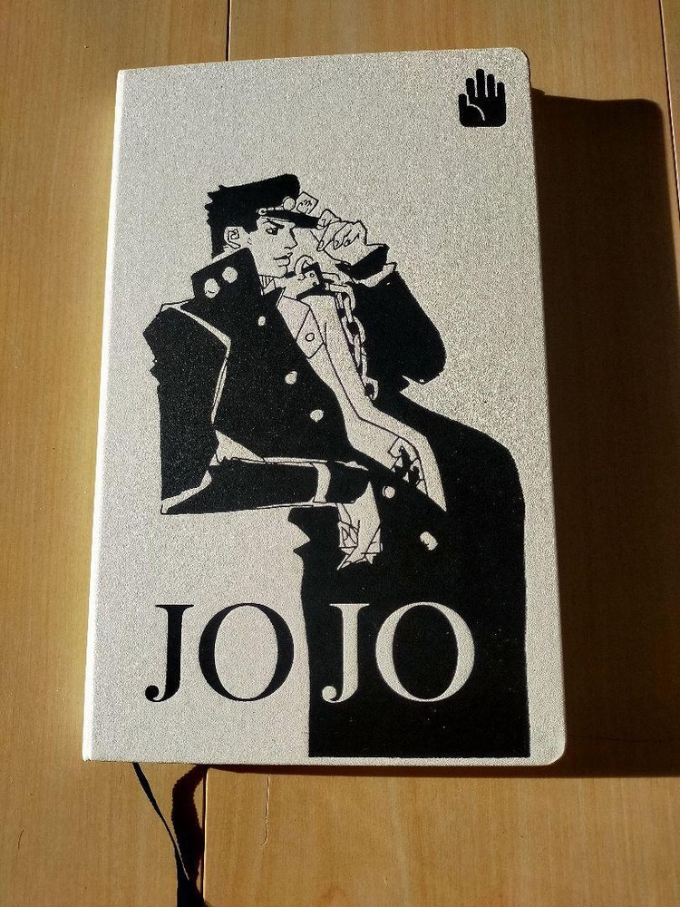JoJo's Bizarre Adventure Jotaro Hardcover Notebook  Rare Collector's Item