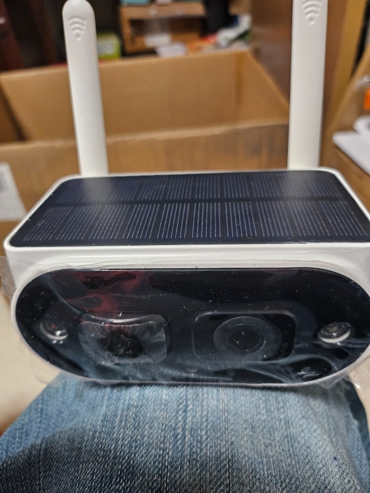 solar battery powered wireless security camera