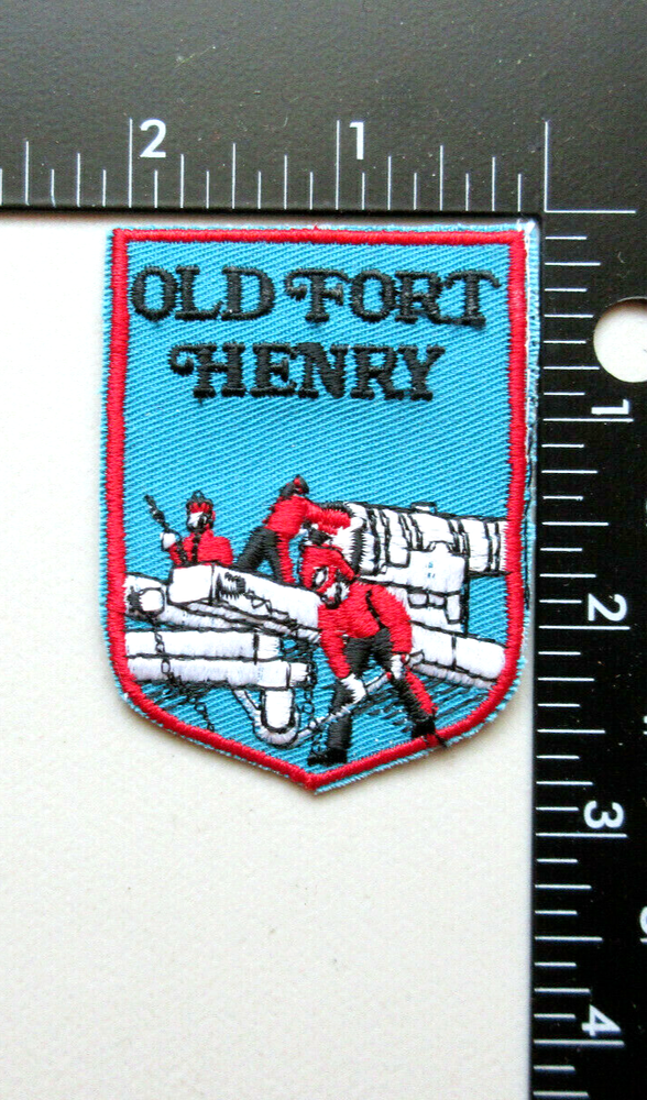 OLD FORT HENRY NATIONAL HISTORIC SITE ONTARIO CANADA SOUVENIR & TRAVEL PATCH