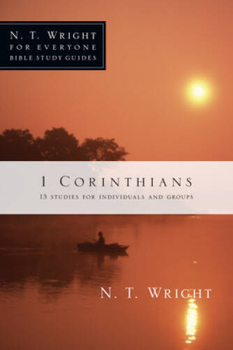 1 Corinthians (N.T. Wright for Everyone Bible Study Guides) - VERY GOOD