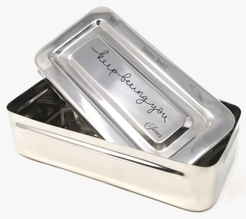 Personalized Keep Being You Stainless Steel Keepsake Box - Unique Best Friend Gift-image