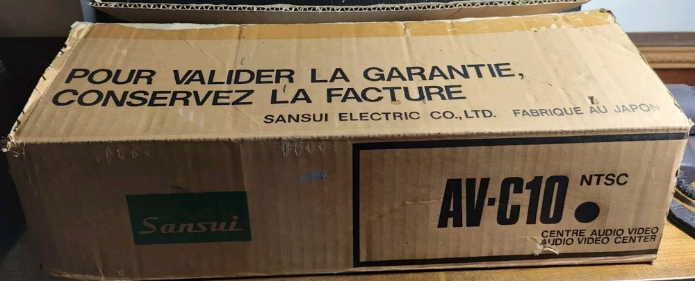 Sansui Audio Video Center AV-C10 Aux Very Good
