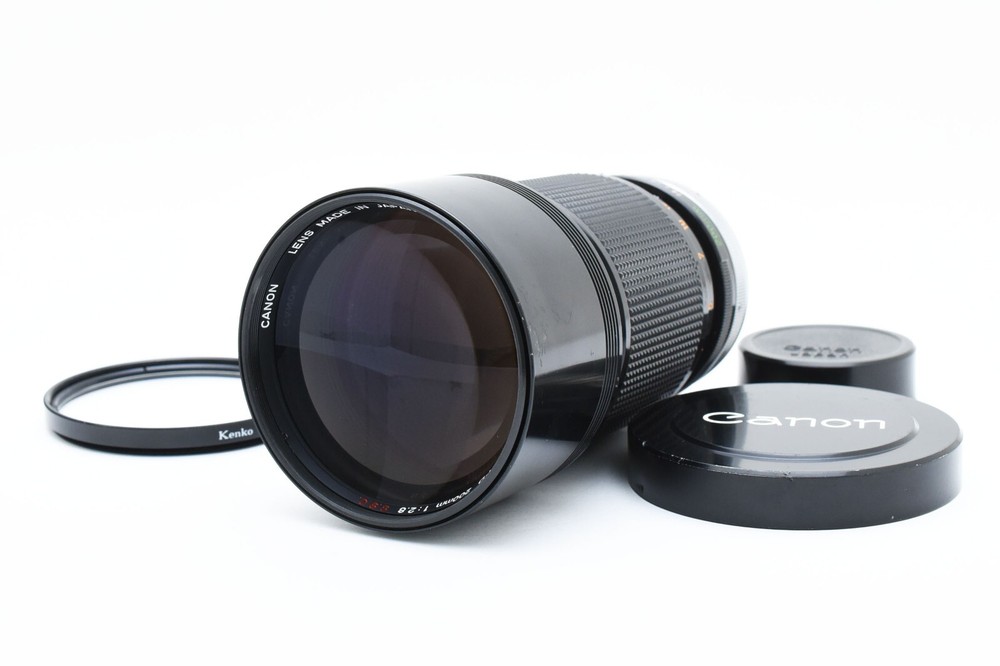 Canon FD 200mm f2.8 S.S.C. Manual Focus Telephoto Lens FD Mount Japan Import